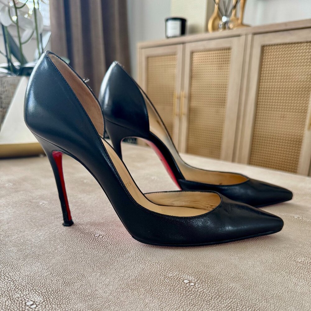 Christian Louboutin Iriza Leather D'Orsay 100 mm Pumps